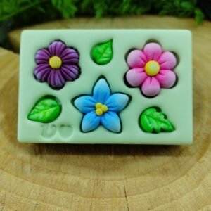 Molde De Silicone Primavera