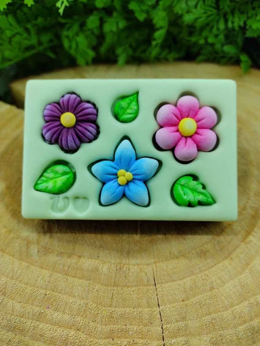 Molde De Silicone Primavera