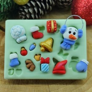 Molde De Silicone Natalzinho 2