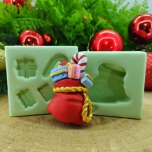 Molde De Silicone Kit Sacola De Presentes