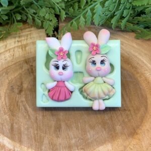 Molde de silicone Coelhinha