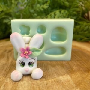 Molde de silicone Coelhinho dengoso 2