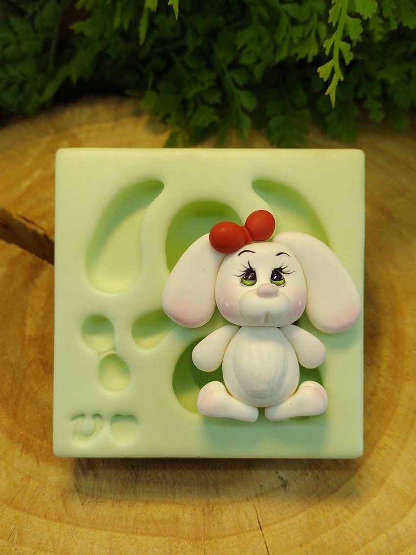 Molde de Silicone Coelhinho 3