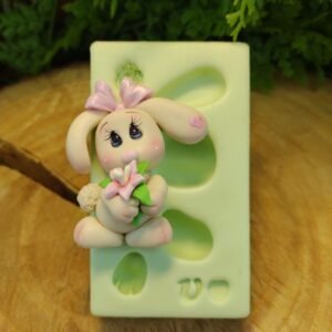 Molde de Silicone Coelho Fofucho 1