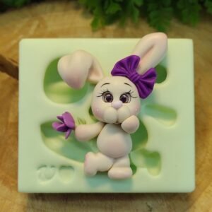 Molde de Silicone Coelho Fofucho 2