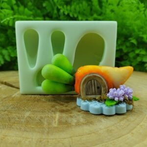 MOLDE DE SILICONE CASINHA CENOURA 1