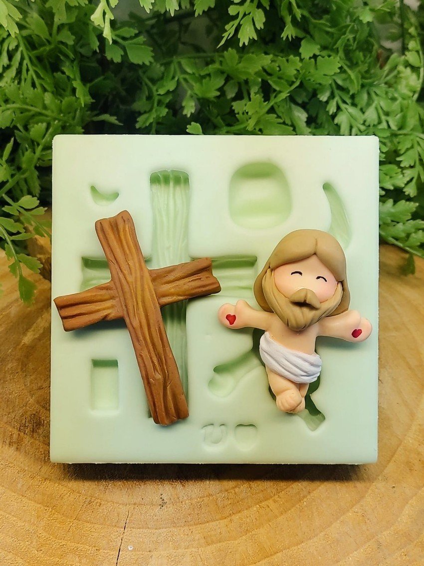 Molde de Silicone Da Paz 2