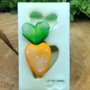 Molde de Silicone Cenoura M