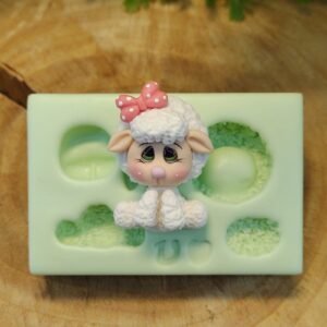 Molde de Silicone Ovelha Cute